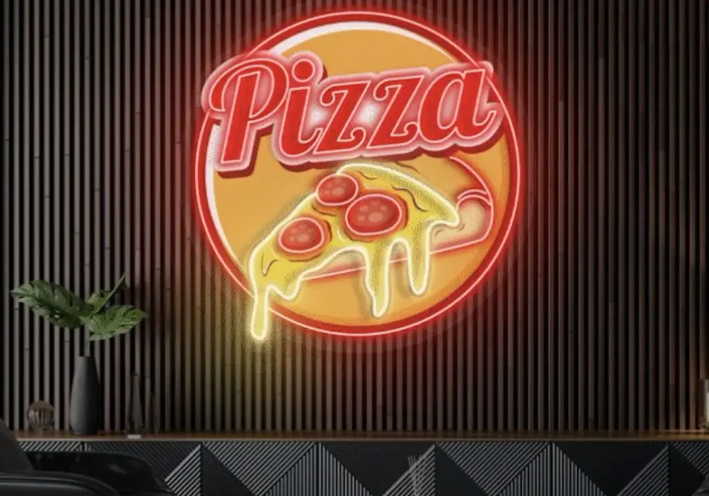 Neony do pizzerii